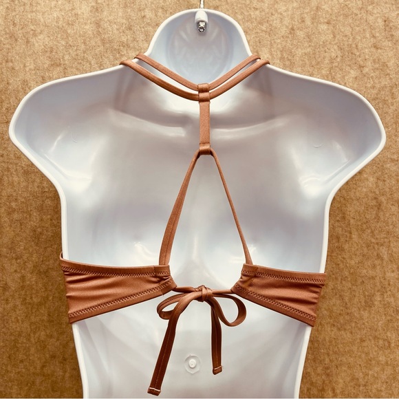 NWOT Shade & Shore Underwire Top Tassel Bottom Bathing Suit Bikini, 36C - Picture 6 of 8